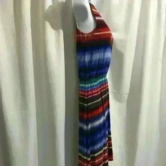 Calvin Klein Petite Multicolored Striped Dress - Picture 2 of 6